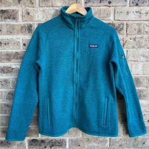 Patagonia Blue Full-Zip Fleece Jacket size Medium